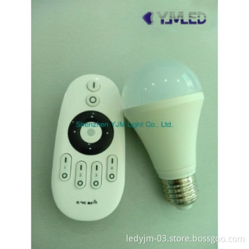 7W E27 dimmable LED Bulb,5630/3020/5050 ,with remote control,3 years